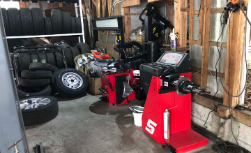 タイヤ交換の画像